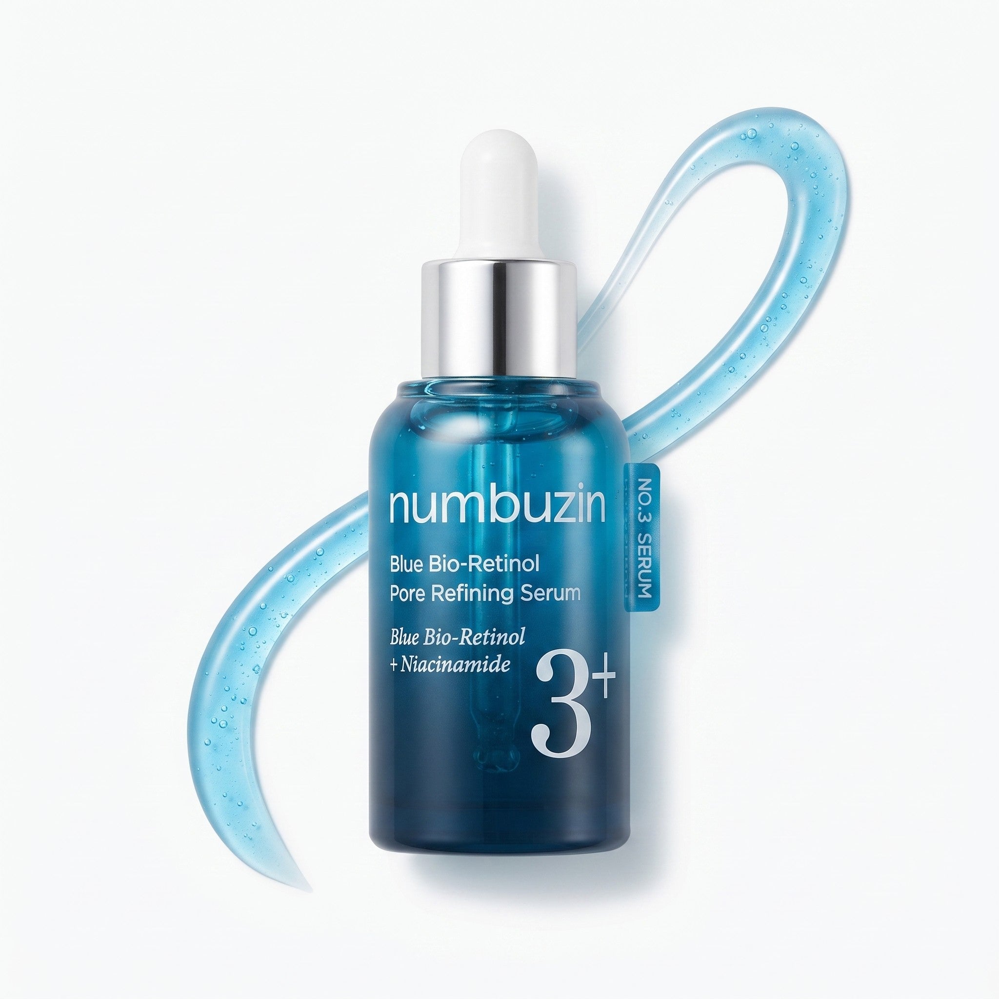 numbuzin No.3 Blue Bio-Retinol Pore Refining Serum – Sérum para Poros y Textura